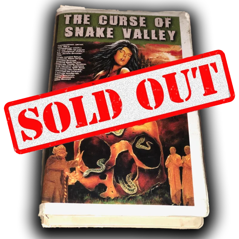 ** SOLD OUT ** The Curse Of Snake Valley VHS (Limited)