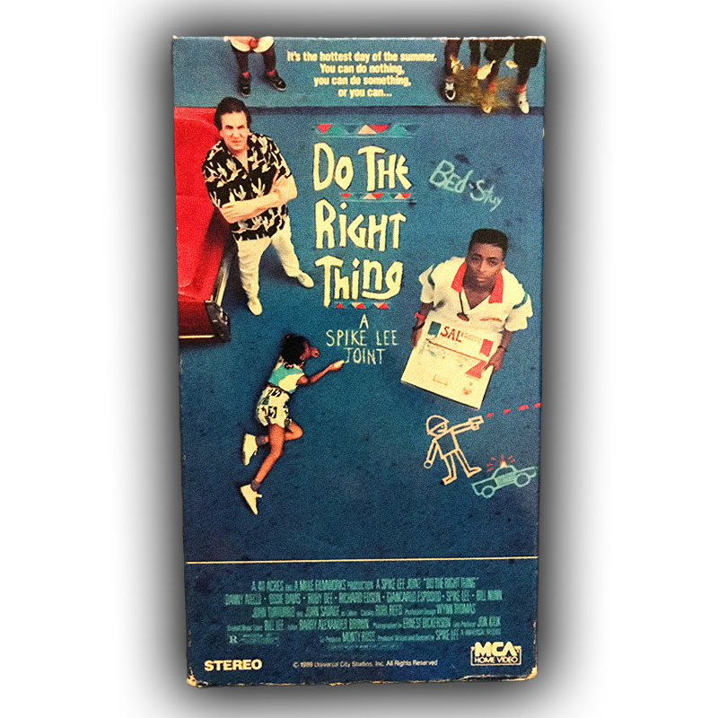 Do The Right Thing VHS (1989)