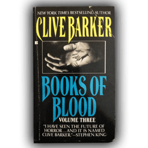 Clive Barker's Books Of Blood #3 Paperback (1986)