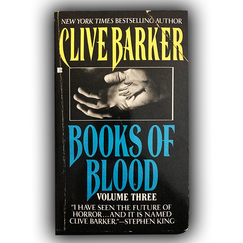 Clive Barker's Books Of Blood #3 Paperback (1986)